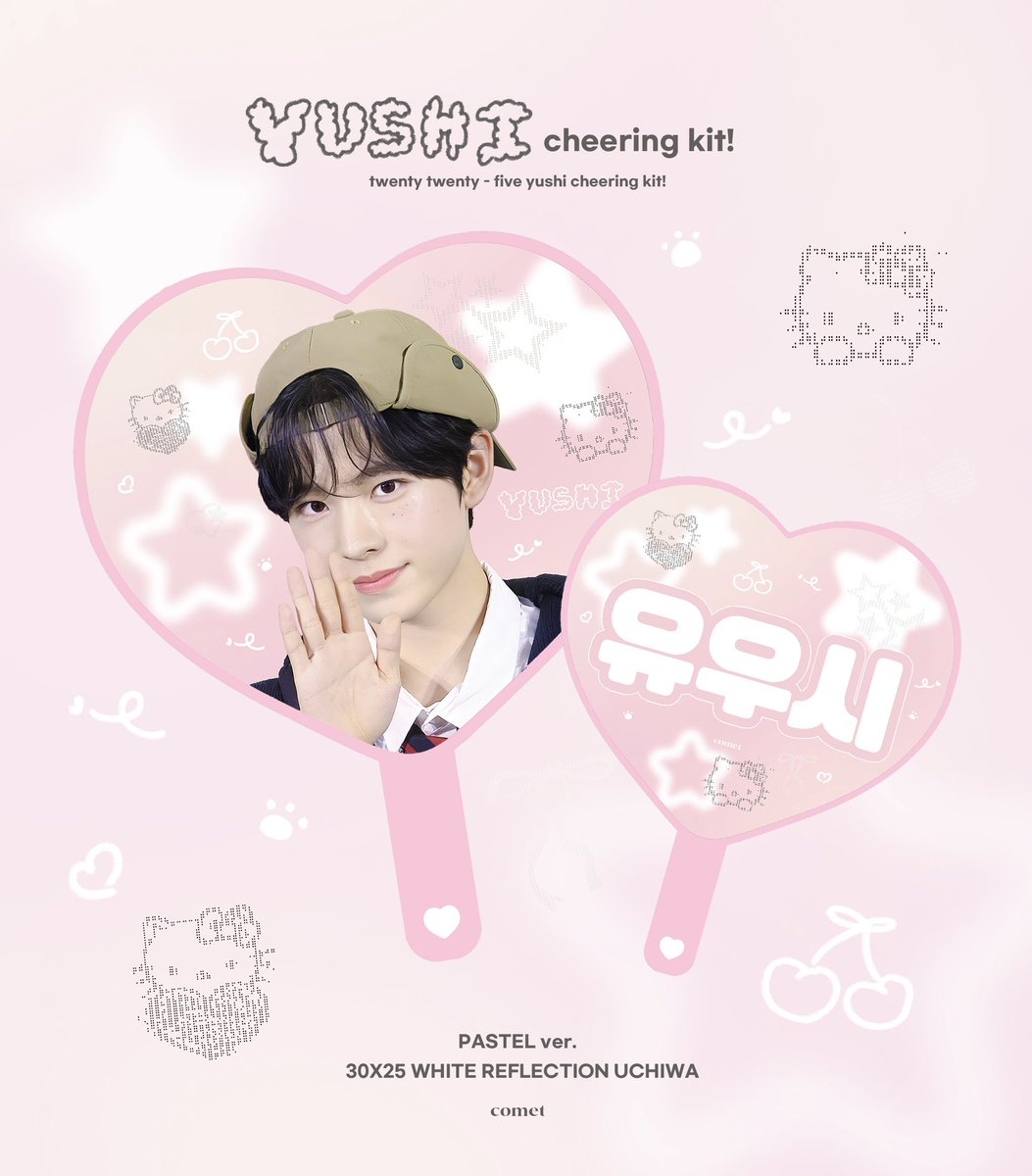 comet_yushi's tweet photo. ‘𝗜𝗡𝗧𝗢 𝗧𝗛𝗘 𝗪𝗜𝗦𝗛 : 𝗢𝘂𝗿 𝗪𝗜𝗦𝗛’
𝗰𝗵𝗲𝗲𝗿𝗶𝗻𝗴 𝗸𝗶𝘁 𝗳𝗼𝗿 𝗬𝗨𝗦𝗛𝗜! ⌯•͈₃•͈⌯ಣ
ⓒ 𝐜𝐨𝐦𝐞𝐭💫

⋆ 현장수령 &amp; 배송 ~10/30
https://t.co/VdHvs6lLPc

G.O >>> DM

#RT 추첨 두분께 슬로건or우치와를 드립니다ෆ
#유우시 #YUSHI #ユウシ #엔시티위시 #NCTWISH https://t.co/8ZIM0lKKQA