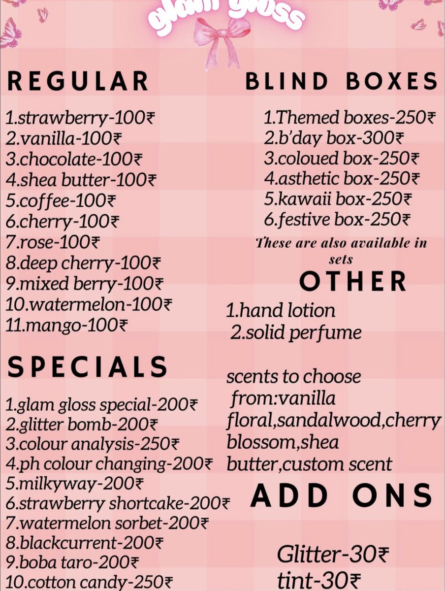 Glam Gloss 17 tweet media