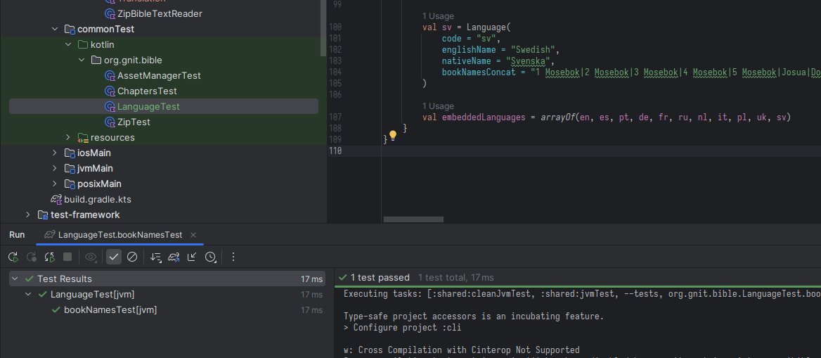 bbl_apps's tweet image. Kotlin/JVMのインクリメンタル・コンピレーションがむちゃくちゃ早いのでビビっている。bbl-kmpに収録する予定の聖書の言語の言語データを1言語増やすごとに単体テストを実行してるけど、新規に言語データを追加したコードをコンパイルしてからテスト実行まで17ミリ秒で終わる。