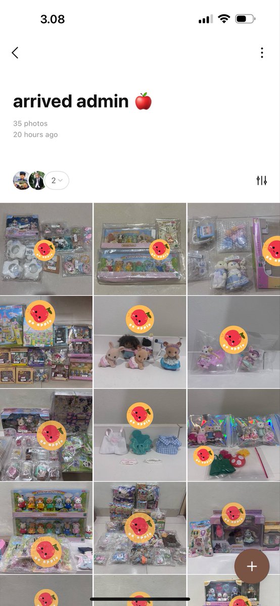 🍎 open member go apple 🍎

mostly drop sylvanian, tapi kadang drop mofu, sanrio, or any cute stuffs (boleh request), selalu ngabarin di grup kalo sylvanian ada restock web (˶ᵔ ᵕ ᵔ˶) 

go dom tangerang, 350+ member &amp; 200 batch 🧃

buat join klik link bio / dm yaa ❤️