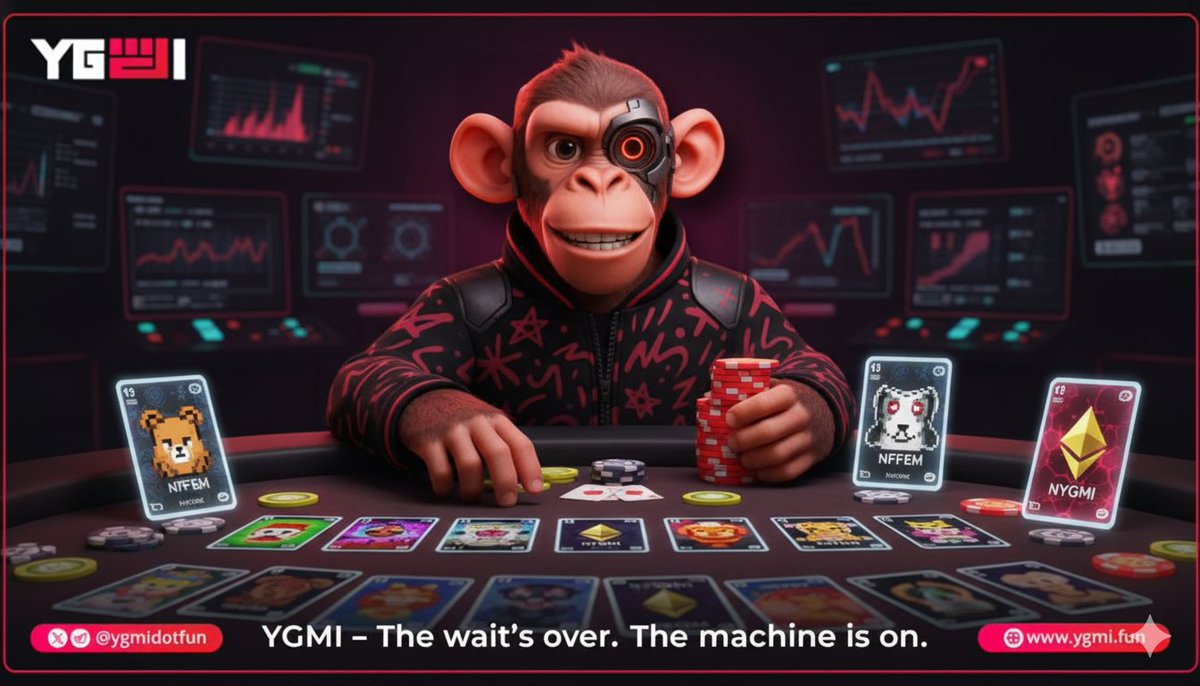 Kevin11t7's tweet image. ygmi is turning nft collections into self sustaining vaults
each vault collects eth buys floor nfts and burns supply as the ecosystem grows
every trade strengthens the collection and compounds token value
early participants benefit as the loop grows automatically
@ygmidotfun…