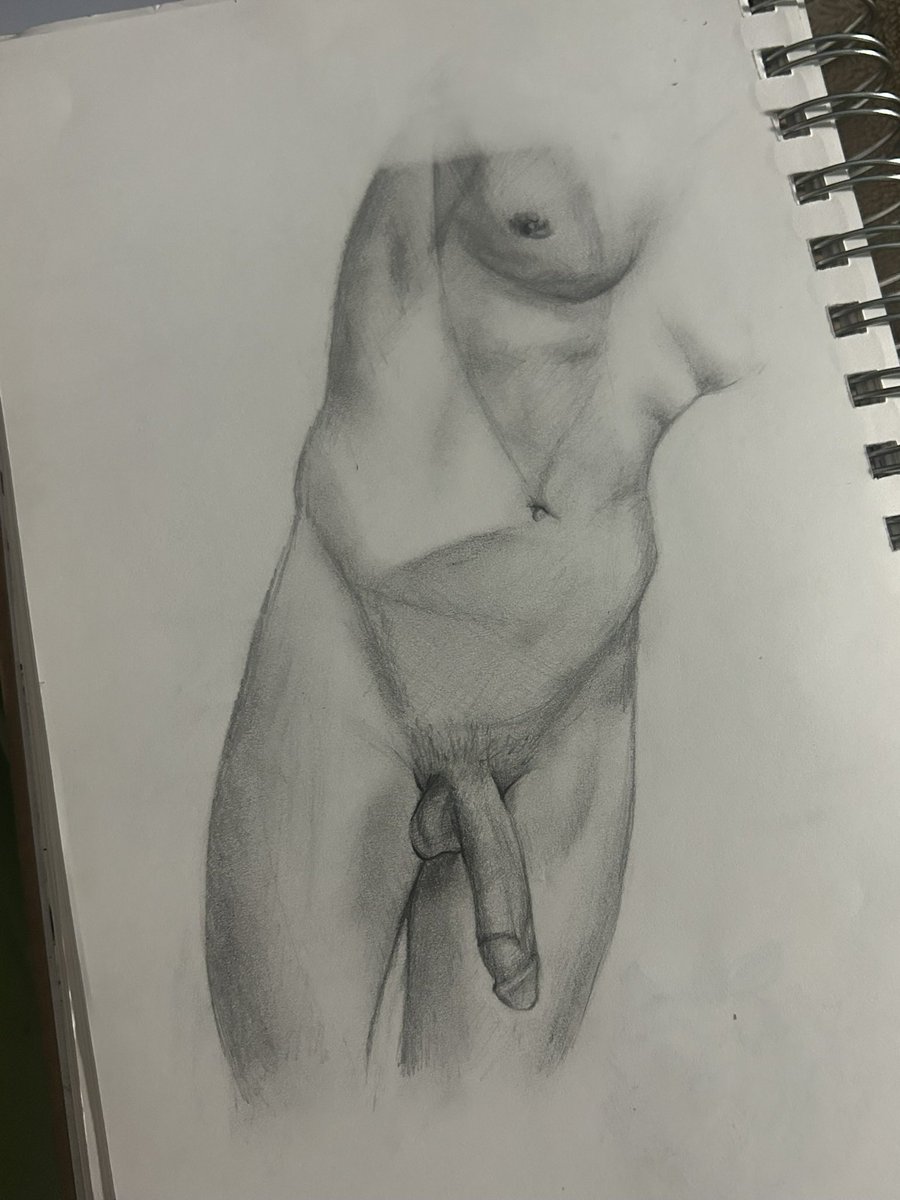 i don’t play about drawing nudes. i’m goated..