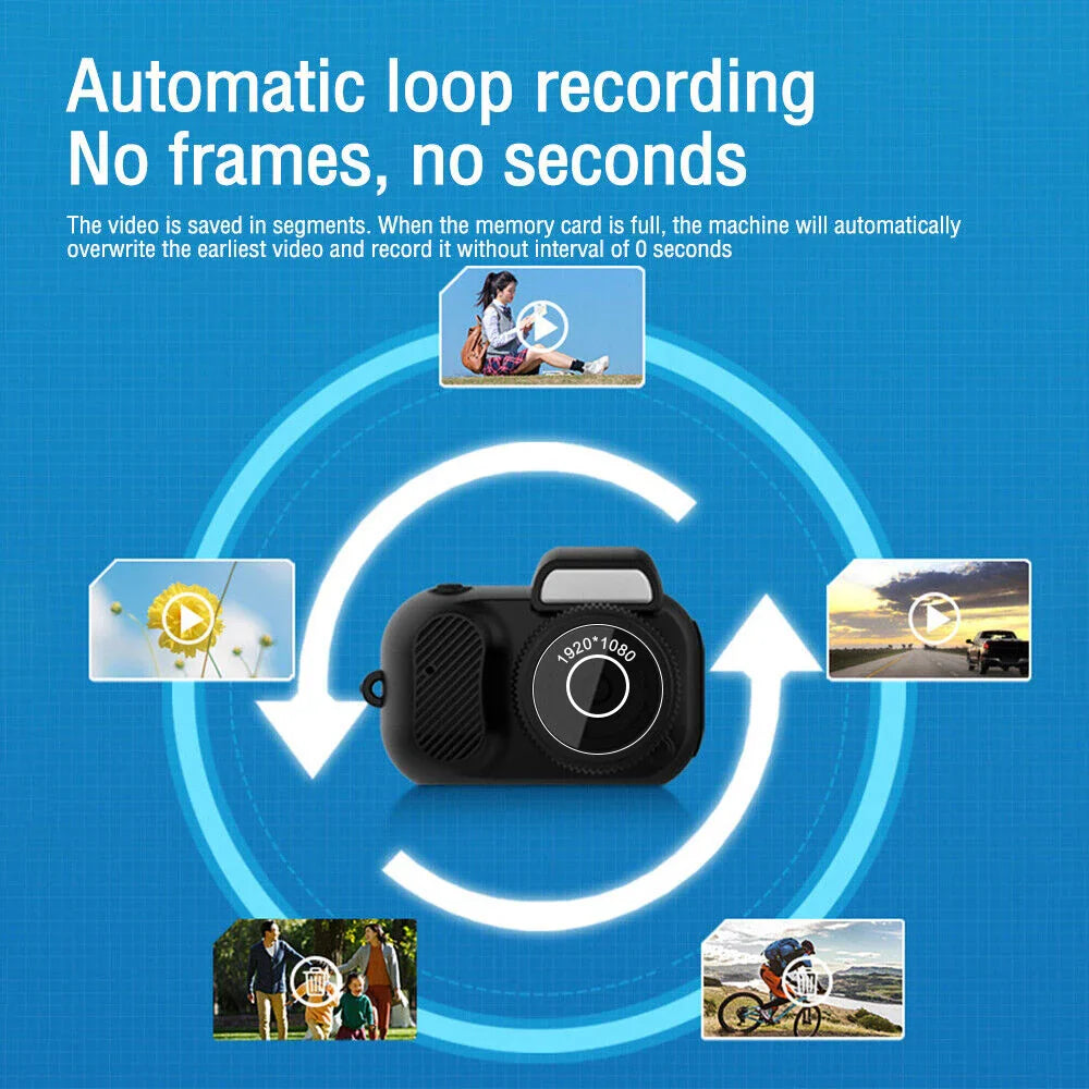 zoelyfeorn27645's tweet image. Catch the vibe, not just the moment with our Mini Camera HD Portable Sports Camera (1080p) for $68.89. Lowkey flex your adventures with this pocket-sized hype. 📸✨ #AdventureReady #MiniCamera shop-at-jays.com/products/mini-…