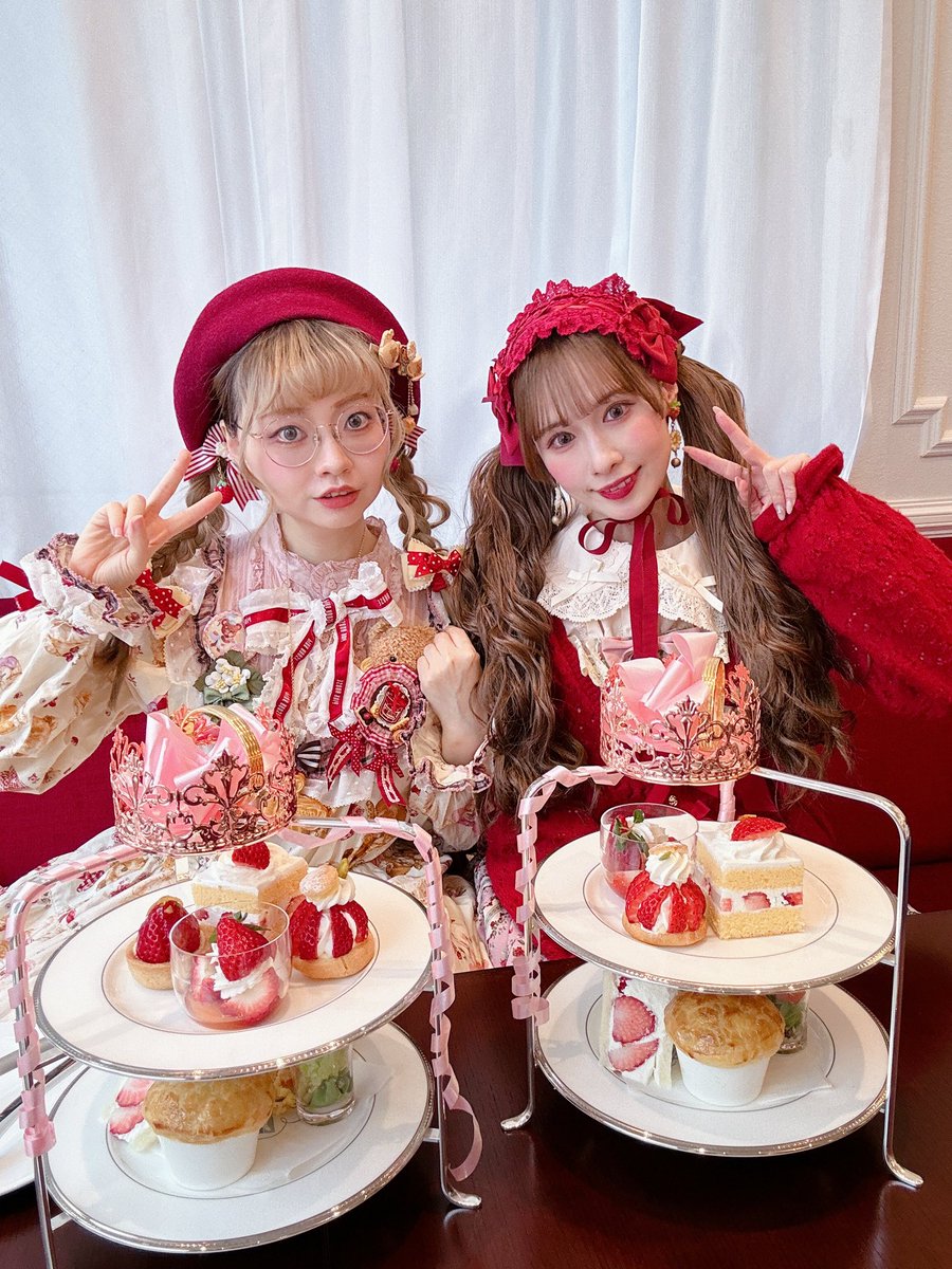 🍓アフタヌーンティー🫖