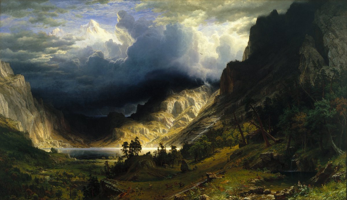 bubisanatcom's tweet photo. Albert Bierstadt https://t.co/kWPiGvV07G