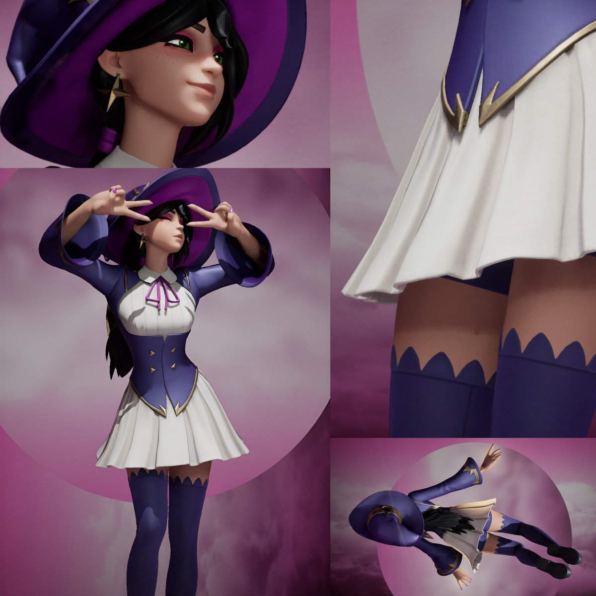 Helsie Midnight ヘルジー ミッドナイト #Fortnite #HelsieMidnight