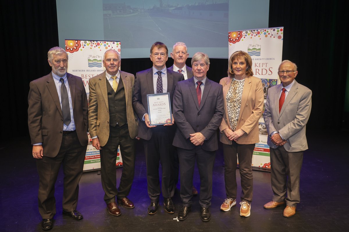 Well done to <a href="/lisburnccc/">LCCC</a> for Lisburn taking the 'Best Kept City' category award and Annahilt taking the 'Welcome Award' title at the 2025 Best Kept Awards . Congratulations to everyone involved