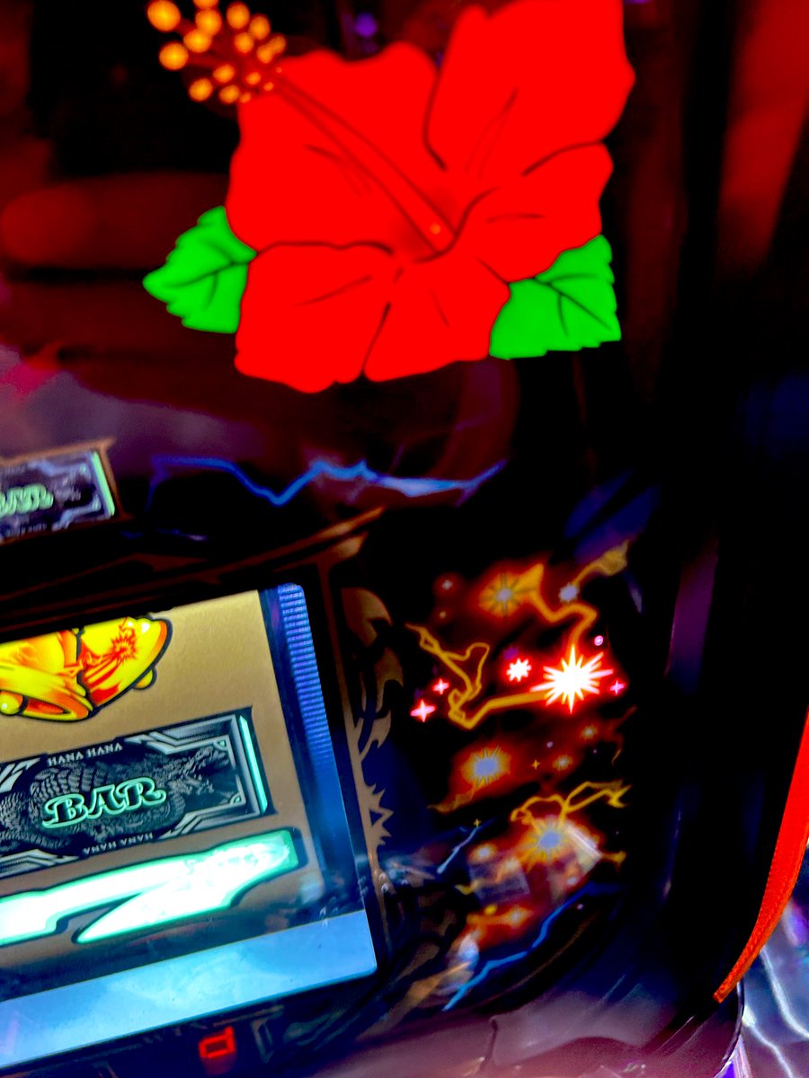 ハナのチカリは至高ですから
当たりが重いのはキット勝つと忘れます震え（過去遠い記憶より）

配列、制御はまた同じ事やらされる感に
萎えてるマン

見せずに魅せるはApro

リーチ目、リール演出トラディショナルは山佐様🐸
逆から読んでもヤ・マササマなんですよ？←違うよ？

あwお久しぶりです🐔