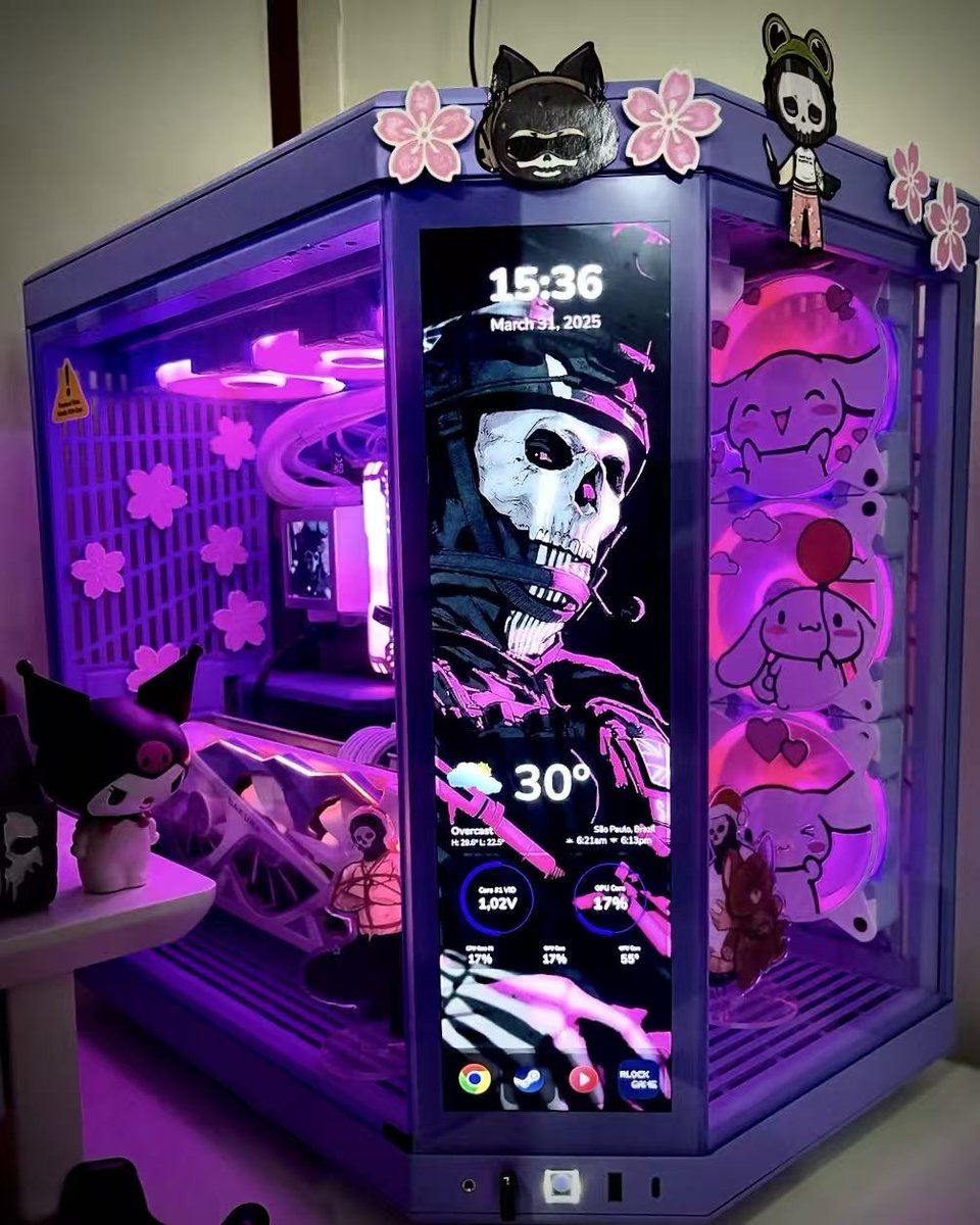 YestonOfficial's tweet image. Halloween is approaching... 🎃
Is your pc getting a costume this year? Time to swap those clean aesthetics for some spooky specs. Let&apos;s see those haunted builds!(FPS = Frights Per Second tonight! 👻)
📷: meowsaki-reddit
.
#yeston #graphicscard #GPU #hardware #pcgaming #gaming…