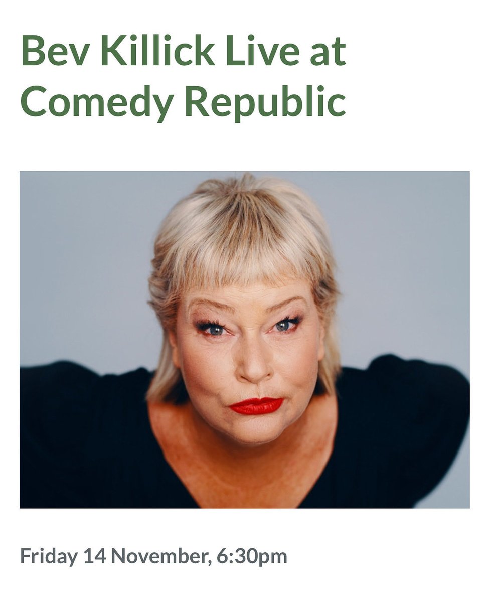 Bev Killick. tweet media