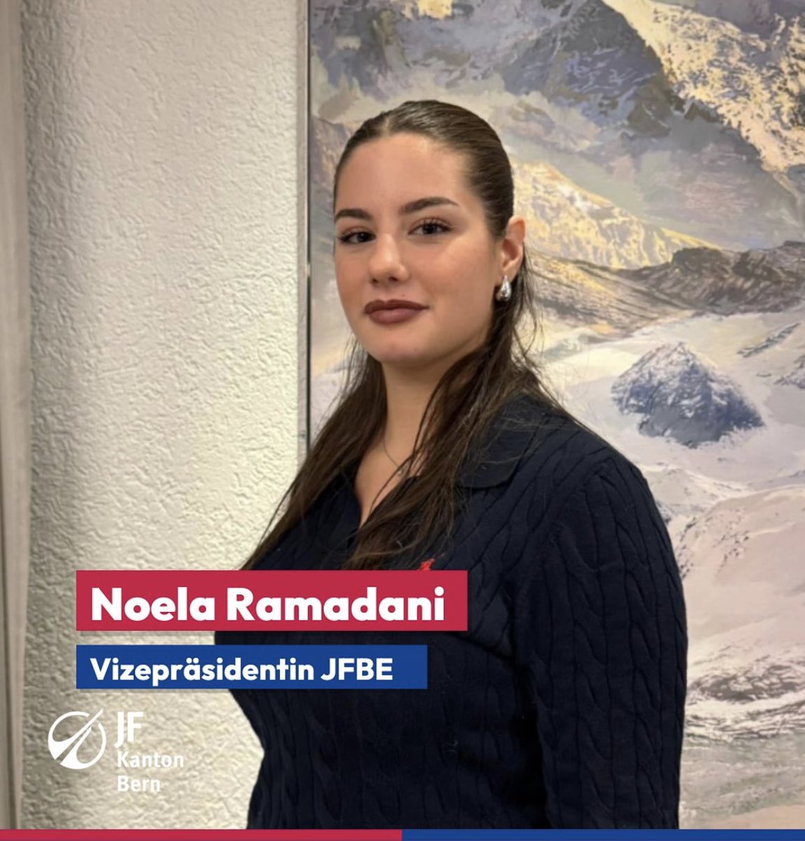 Herzliche Gratulation Noela zur Wahl ins Vizepräsidium der Jungfreisinnigen Kanton Bern! Wir freuen uns, gemeinsam mit dir in unserem Kanton für den freiheitlichen Wandel zu kämpfen!