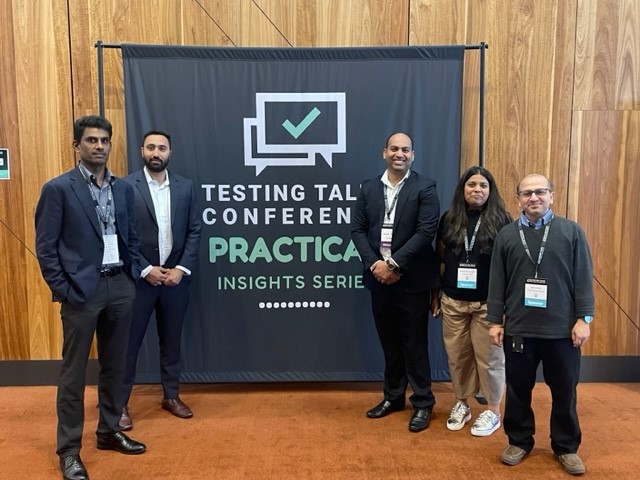 InfosysEvents's tweet image. Great engagement at @TestingTalks Melbourne on October 9, 2025 with #QualityEngineering professionals! Thank you to all who visited the Infosys booth and shared valuable insights.
View our offerings: infy.com/497Nitd.
#InfyTesting #IQE
@niranvs | @VensIyengar