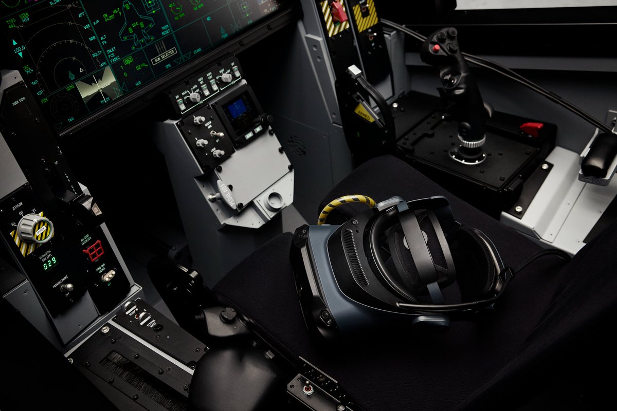 XR at its best! VIPER WING provided its F35U 2026 unclassified 5th gen cockpit representation to support the reveal of <a href="/varjodotcom/">Varjo</a> refreshed XR-4 Series mixed reality headsets.
Platform agnostic, all-aluminum, mobile, unmatched in both quality &amp; usability. #F35 #cockpit #Varjo
