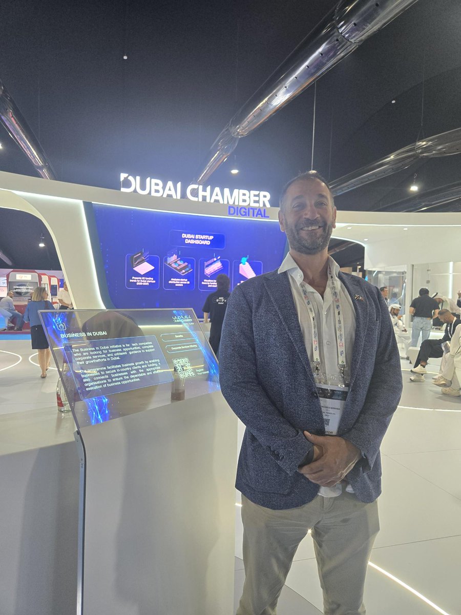 socialthingum's tweet photo. 🤖 Yesterday marked the third day at Expand North Star in Dubai, where we had the opportunity to present our projects in the field of Artificial Intelligence and emerging technologies at the Italian Pavilion. https://t.co/9tcliFVrja
