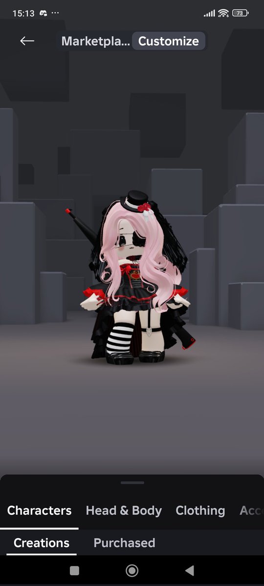 binnierush's tweet image. Dedicating these two AVAs (spend around 1K robux) for my husband, Lesley MLBB's lover. (This is the closest costume i could get from roblox). He is so happy about it and keep smiling 🤗
Basic Skin &amp;amp; Dangerous Love Skin
#ROBLOX #MLBB #Lesley