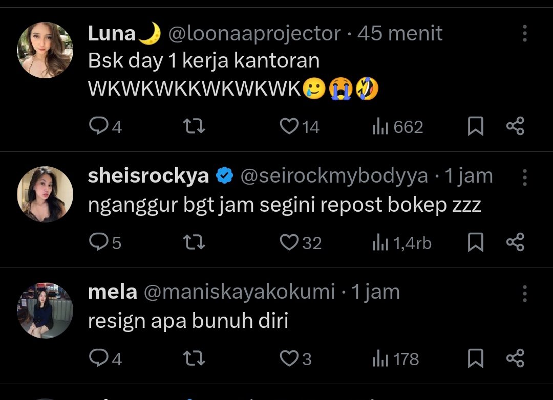 The Indonesian economy in 3 moods;
employed, unemployed, and emotionally destroyed. 💀