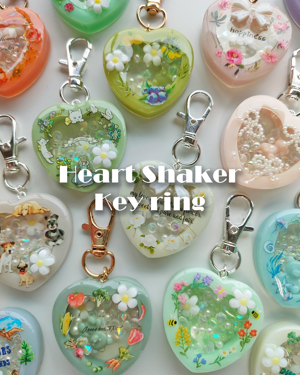 sunwardshop's tweet photo. .
✳︎ 〃♡ハートシェイカー♡″ ✳︎

サンワードショップオリジナルの
ハートのシェイカーが作れるモールドを使った作品です✨

▼シェイカー用モールド・ハート
https://t.co/VezSIixTVb

#レジン
#ハートシェイカー
#レトロシェイカー
#淡色
#淡色カラー
#ガチャガチャ
#キラキラ
#リボン https://t.co/5OtnIS0g1H