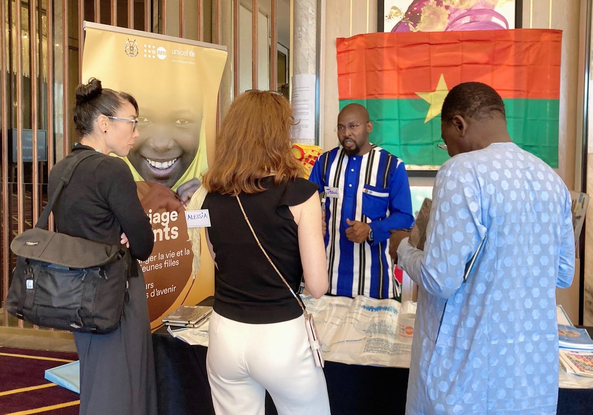 UNICEF_Burkina's tweet photo. L’UNICEF Burkina Faso a pris part à la biennale 2025 du Programme mondial UNFPA–UNICEF pour prévenir les mariages d'enfants #GPECM 14-16 oct. à Nairobi pour "Mettre à l’échelle les solutions : tirer parti de ce qui fonctionne, mobiliser ce qui est possible et co-créer la suite". https://t.co/f31TtTgfol