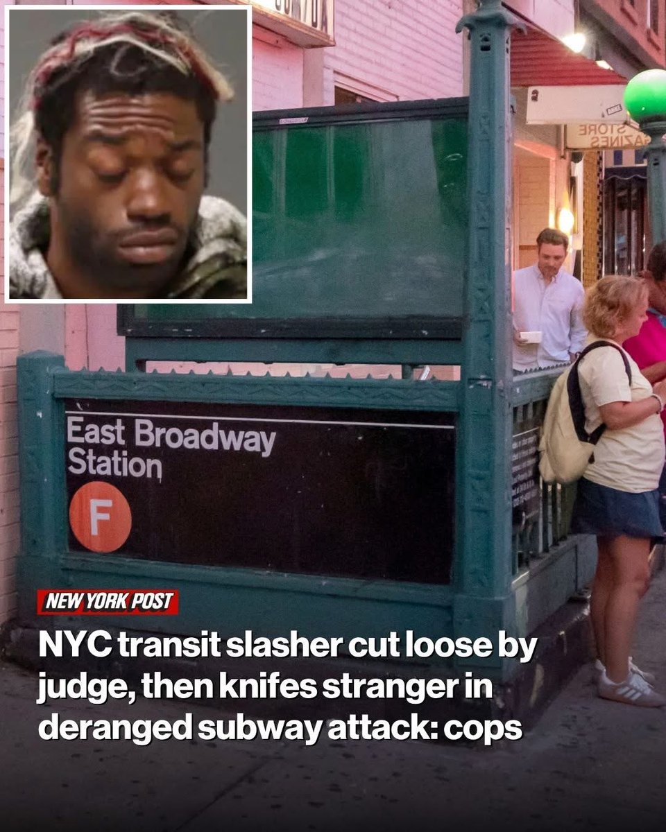 George Floyd’s cousin stabbing people.