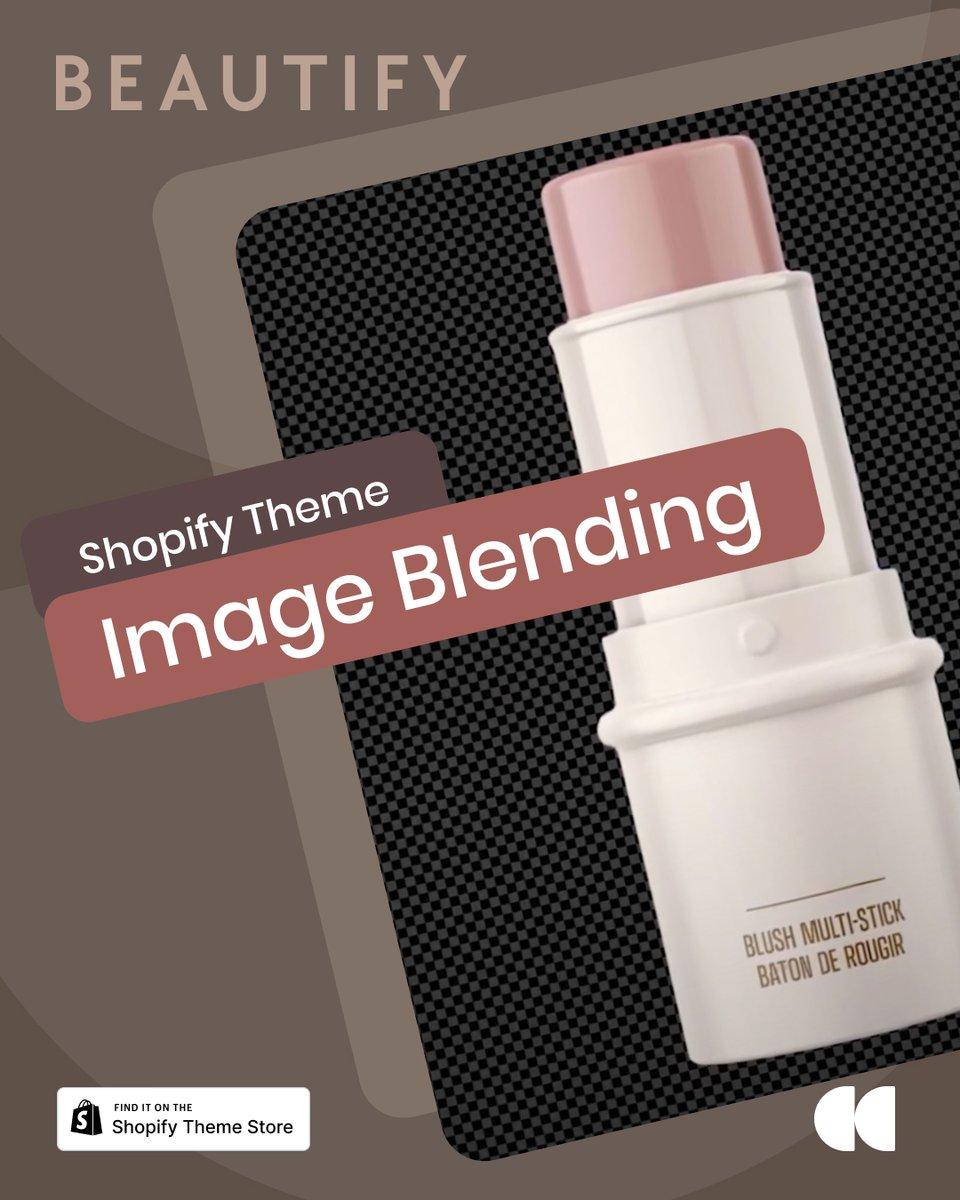 cleancanvas's tweet image. 🚀 New in BEAUTIFY: Image Blending!
Say goodbye to clashing product photos, BEAUTIFY now blends your images seamlessly with your store’s palette for a clean, premium, branded look.
👉 Try it now: shopify.pxf.io/beautify
#Shopify #BeautifyTheme #Beauty #Skincare #Cosmetics