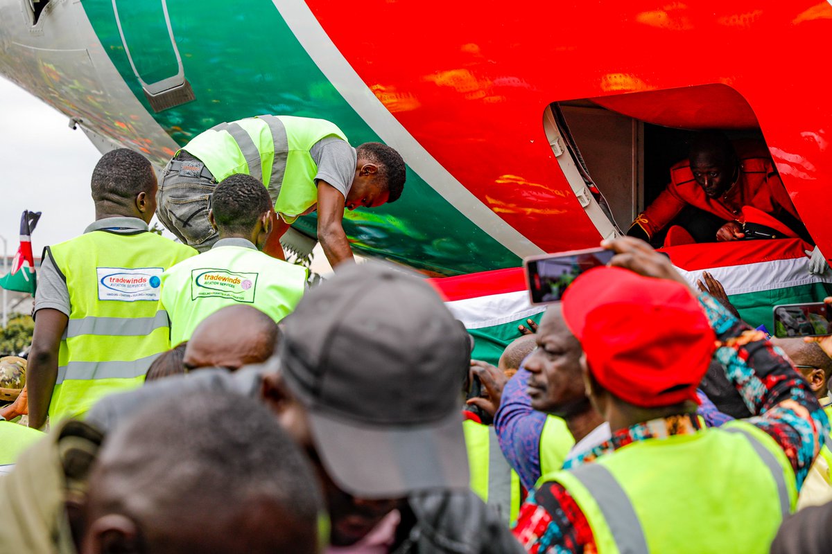 Official Kenya Airways tweet media