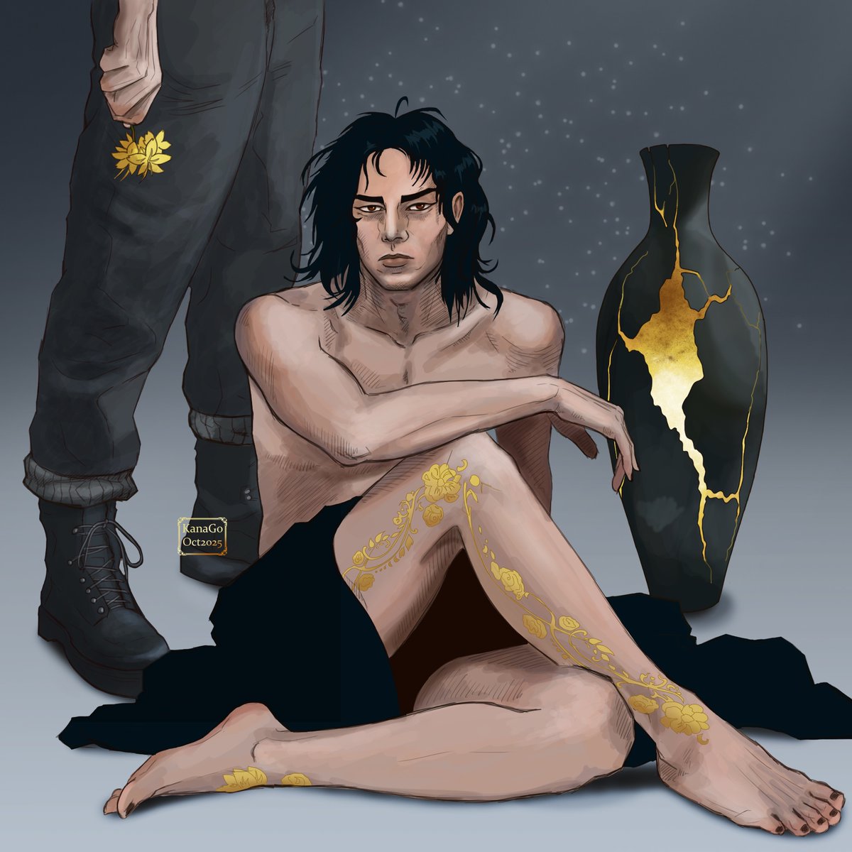 Золото к золоту 💛

#золотаячешуя #алтандагбаев #вадимдракон #чд #bubblecomics #kanago_makesart