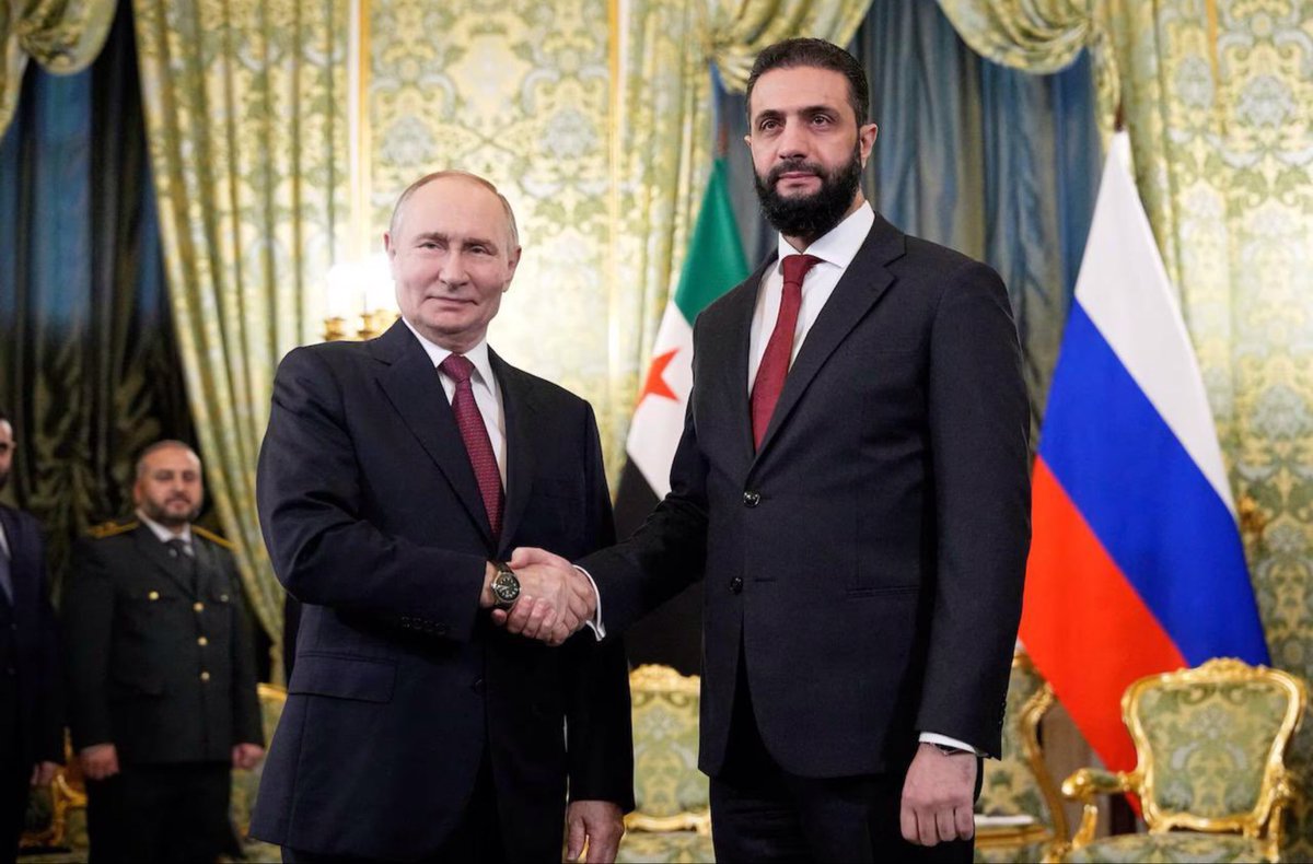 Under the influence of the irresistible eyes of Syrian President Ahmed al-Sharaa, Russian President Putin agreed to rebuild Mosul at the expense of the Novosibirsk region budget.