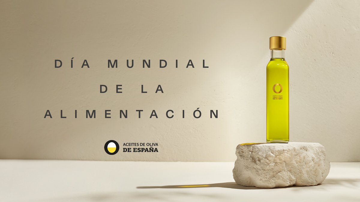 Hoy, Día Mundial de la Alimentación, celebramos que comer saludable es cuidarse. El AOVE, base de la dieta mediterránea, es mucho más que sabor: es salud y tradición. #ElComplementoPerfecto #AOVE