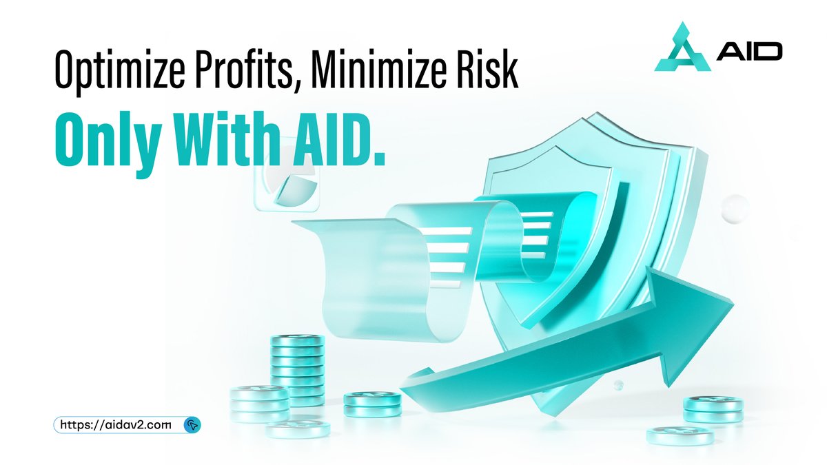 AIDAv2_official's tweet image. 💹 Optimize Profits, Minimize Risk — Only With AID.
🤖 Experience AI-powered DeFi that balances growth with precision.

Start building smarter financial strategies today.
🌐 aidav2.com

#AID #AI #DeFi #Blockchain #Crypto #Web3 #FinTech