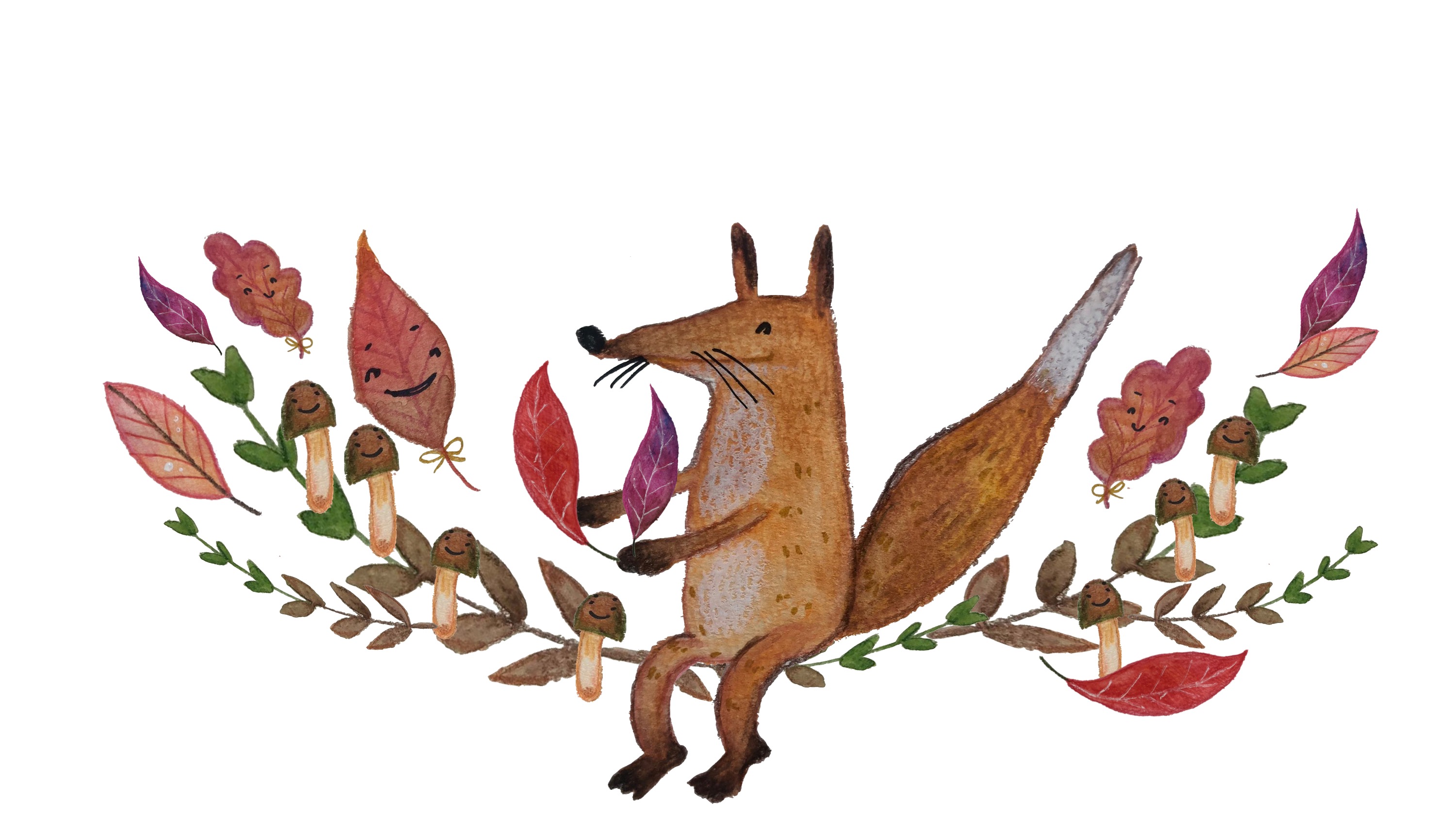 の*ん様 狐 キツネ 残響赤 原画 1点物 (2024年12月製作) の*ん様 狐 キツネ 残響赤 原画 1点物 (2024年12月