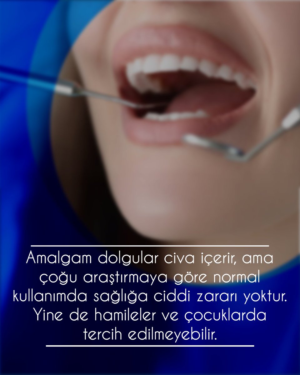 Hayır, doğru şekilde uygulandığında genellikle zararlı değildir.
Ancak günümüzde estetik ve biyouyumlu beyaz kompozit dolgular daha sık tercih ediliyor.
📍 Bayramyeri: 0258 241 06 06
📍 Adalet: 0258 377 40 77
📍 Kınıklı: 0258 212 02 02
📍 Yenişafak: 0258 410 16 16