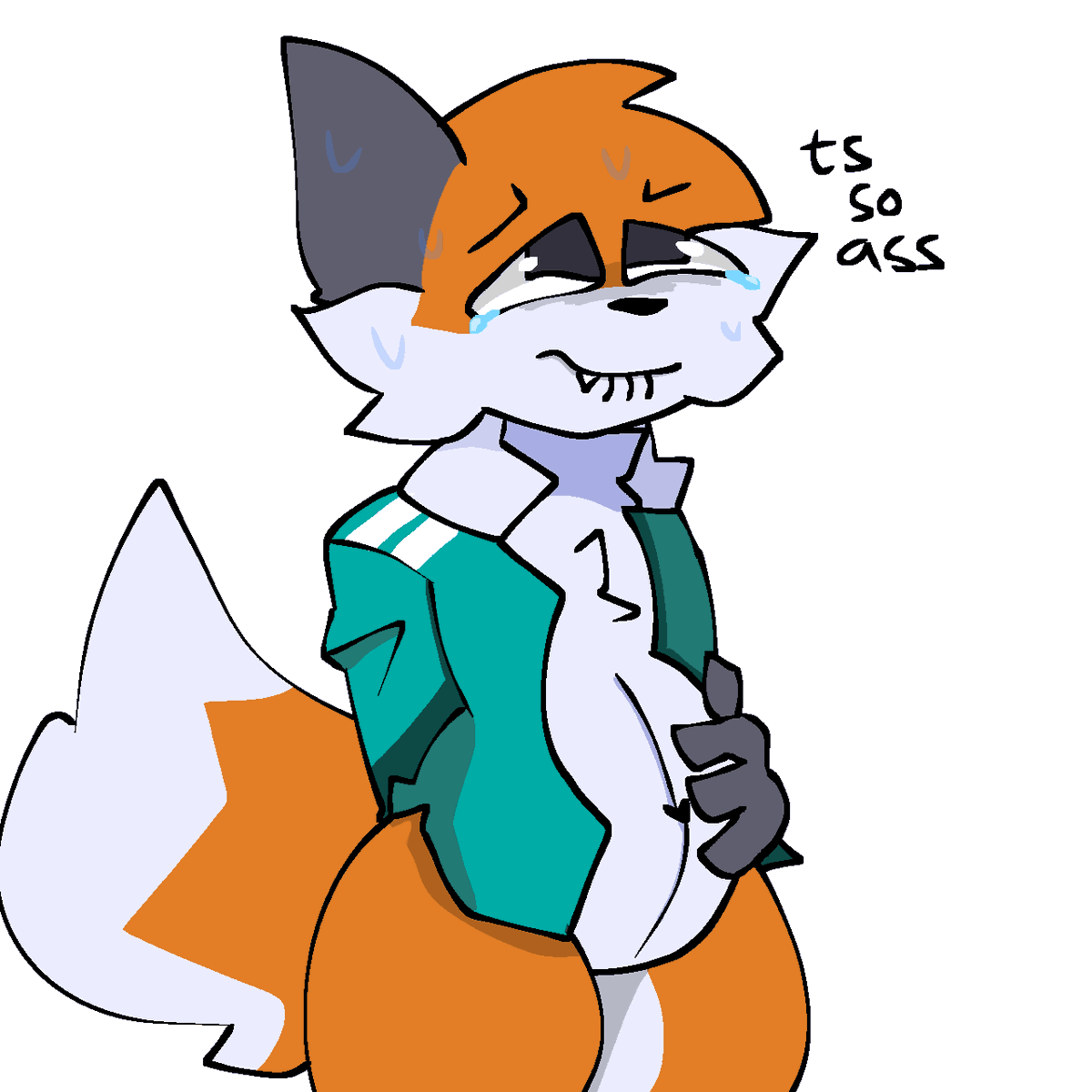 Fennekoww's tweet photo. yea don't try to mess w me again 🧡 (Twitter exclusive cuz insta and fb would fucking execute me if I post it there) https://t.co/beR2hQlroV