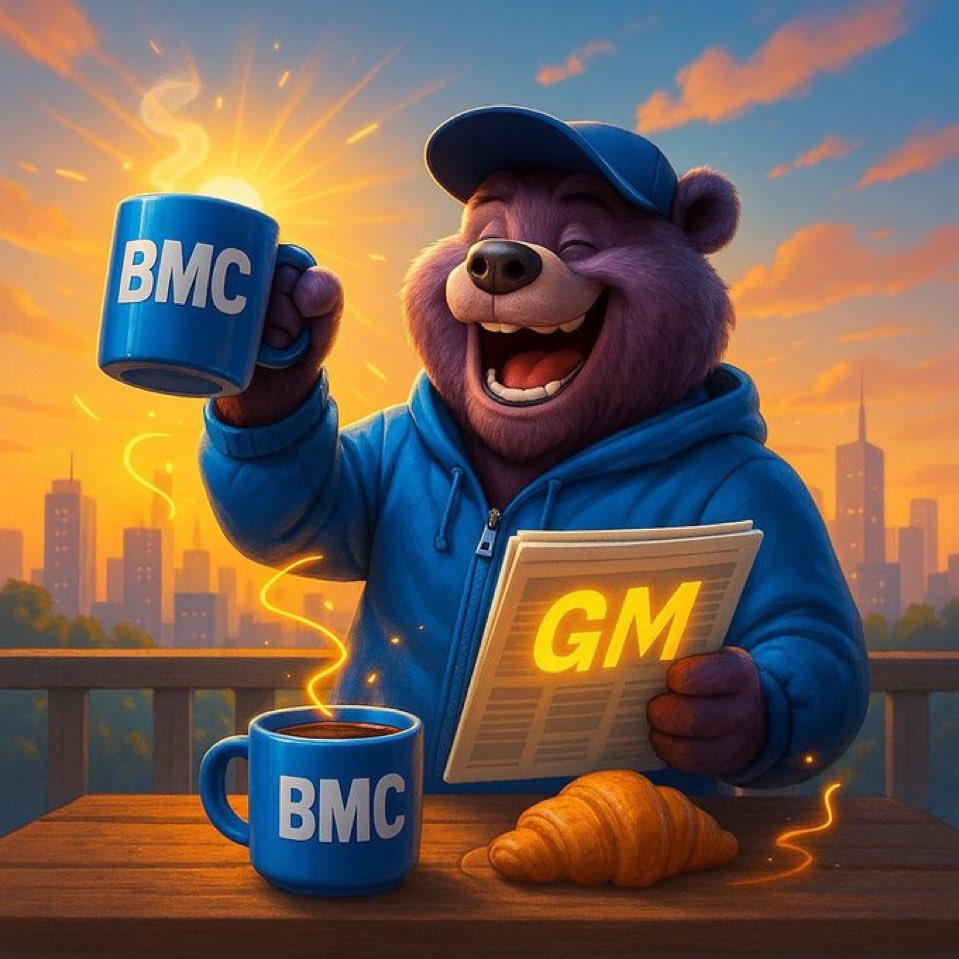 tifebiggie's tweet photo. @crypto_banter GM! ☕️ 
May $BMC fuel your day with green pips! 🚀 

Wishing you a thrilling Thursday! 🤝🏻 https://t.co/EWFiDMSZqi