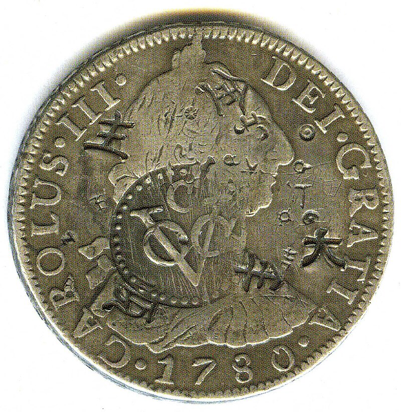 Filomat_'s tweet photo. Pero el legado del real de a ocho no acaba ahí. También el yen japonés, el yuan chino, el peso mejicano y filipino, y la mayoría de las monedas americanas, derivan de aquel patrón español. Al menos un tercio de la humanidad vive en países cuya moneda desciende del real de a ocho. https://t.co/YozCQKTs40
