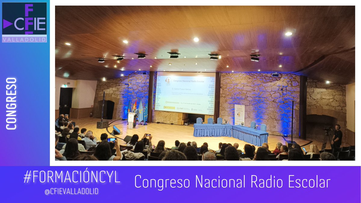 CFIE VALLADOLID (@cfievalladolid) on Twitter photo Congreso Nacional de Radio en Oviedo #CongresoRadioEscolar
La radio requiere:
🟣Organización
🔵Responsabilidad
🟢Creatividad
La radio favorece un espacio de inclusión donde la palabra es el nexo y se transmite emoción. #InnovaciónCyL <a href="/educacyl/">Educación JCyL</a> Congreso Nacional de Radio en Oviedo #CongresoRadioEscolar
La radio requiere:
🟣Organización
🔵Responsabilidad
🟢Creatividad
La radio favorece un espacio de inclusión donde la palabra es el nexo y se transmite emoción. #InnovaciónCyL <a href="/educacyl/">Educación JCyL</a>