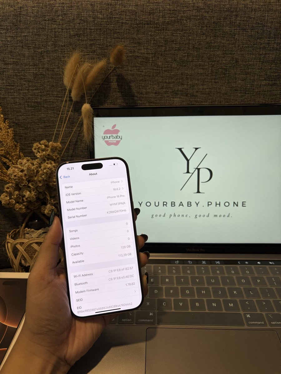 oissme's tweet image. wts

Ready ✅
IPHONE 16 PRO 128GB IBOX DESERT TITANIUM

.garansi on april 2026
.battery health 96%
.kelengkapan fullset ori 
.no minus

price:16.300.000
cod jabodetabek🛍️
#wts #16pro