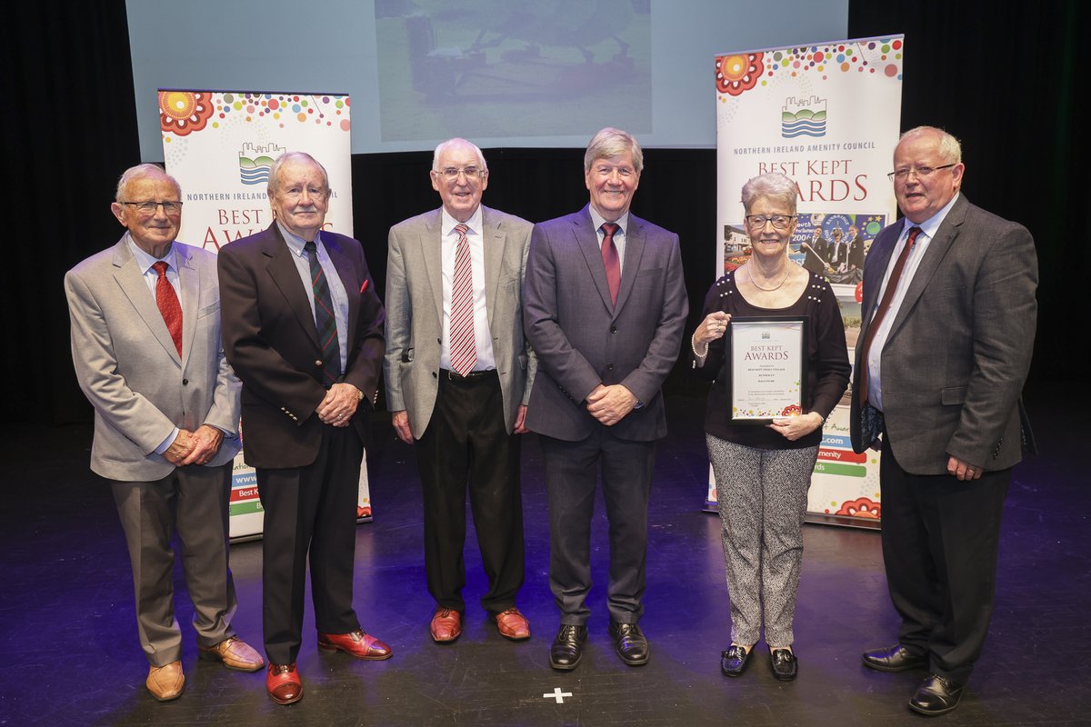 Massive congratulations to Antrim <a href="/ANBorough/">Antrim & Newtownabbey Borough Council</a> taking the 'Best Kept Large Town' category and <a href="/Ballynurenews/">Ballynure Village</a> taking the Runner Up in the 'Best Kept Small' Village category at the annual Best Kept Awards ceremony.  Well done to everyone involved.