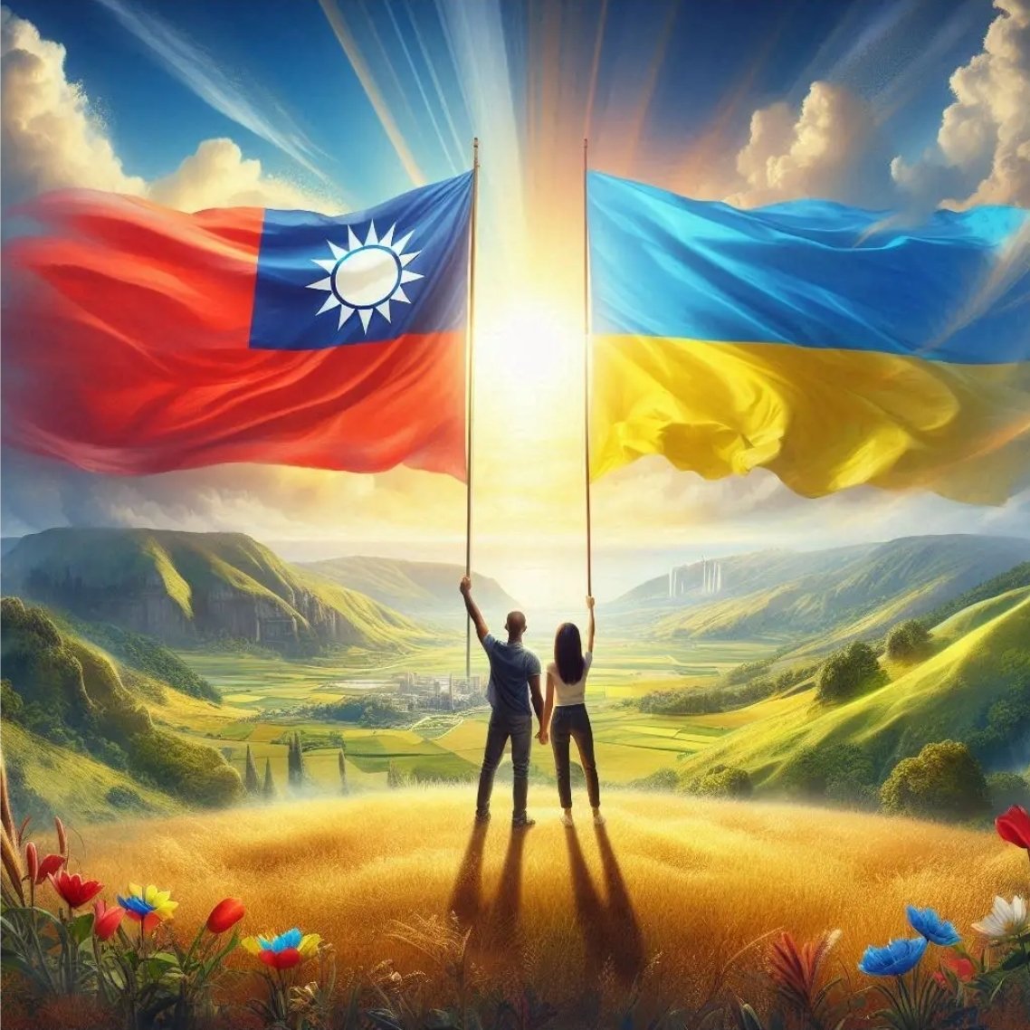 Stand with Taiwan 🇹🇼 
Stand with Ukraine 🇺🇦