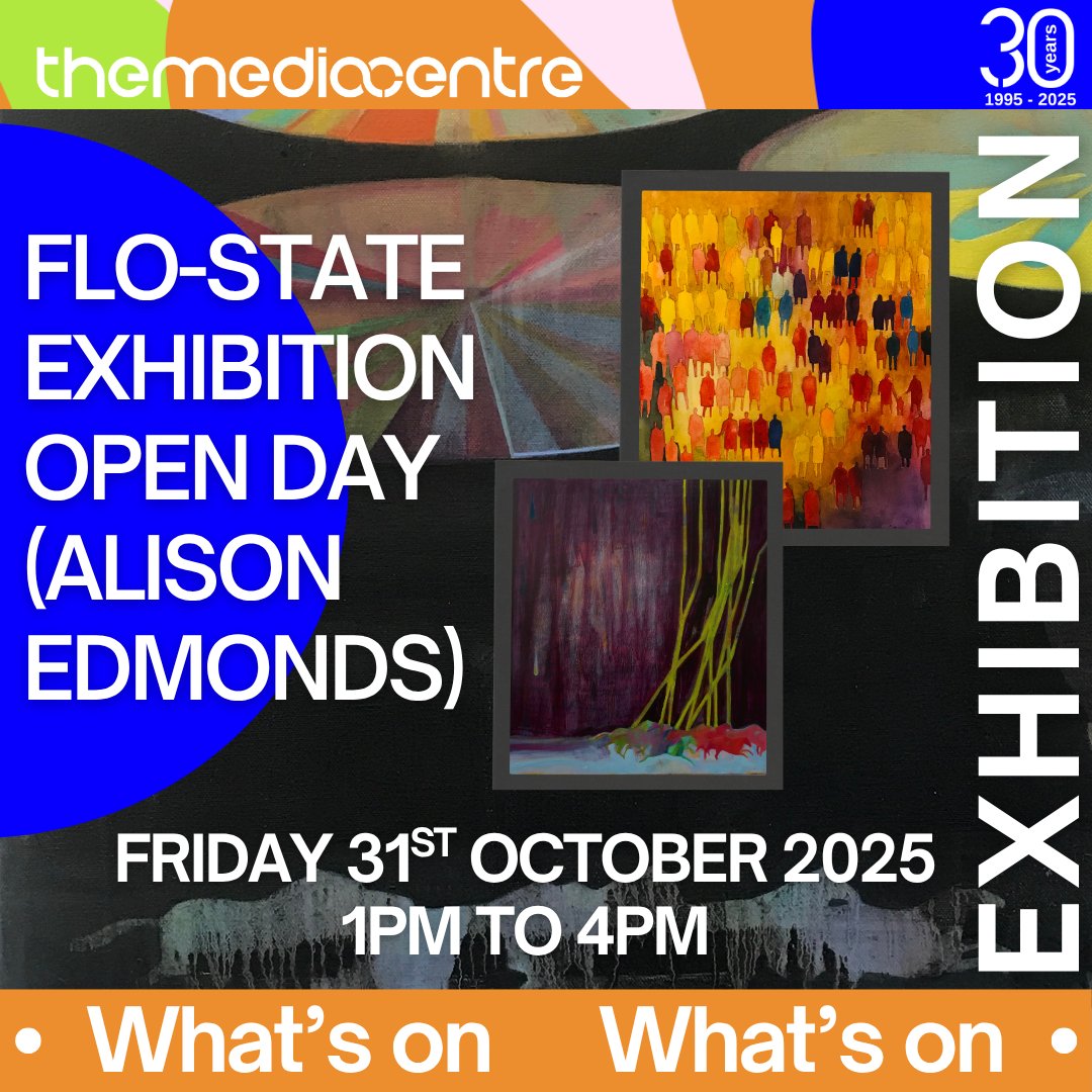 🎃What’s On at The Media Centre This October?  

Explore exhibitions from The Millinery Studio and Local Artist Alison Edmonds, and drop in and meet the artists! 

Find out more: themediacentre.org/whats-on