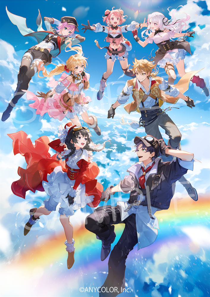 【Work】
にじさんじWORLDTOUR2025 Singin’ in the Rainbow！  東京公演

公演ビジュアルを担当いたしました🙏ツアービジュアルに引き続き機会を頂きまして大変光栄です
公演情報などぜひチェックしていただければと～
#SitR東京