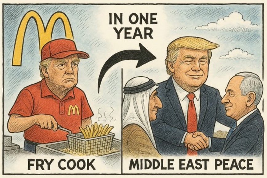 WILLIAMSLATER55's tweet photo. @easygo_easycome @MAGAVoice #Yuge!

#PresidentTrump ---> #FastFoodWorker in 2024 to #POTUS47, #Statesman, &amp; #WorldPeacemaker in 2025.
===
#GodBlessTrump 
#GodBlessAmerica 
#PrayForTrump 
#BestPresidentEver!
#McDonalds 
#FastFood
===
@realDonaldTrump  
@McDonalds 
@WhiteHouse 
@RealJamesWoods 
@DanScavino https://t.co/R2C18DFlCH