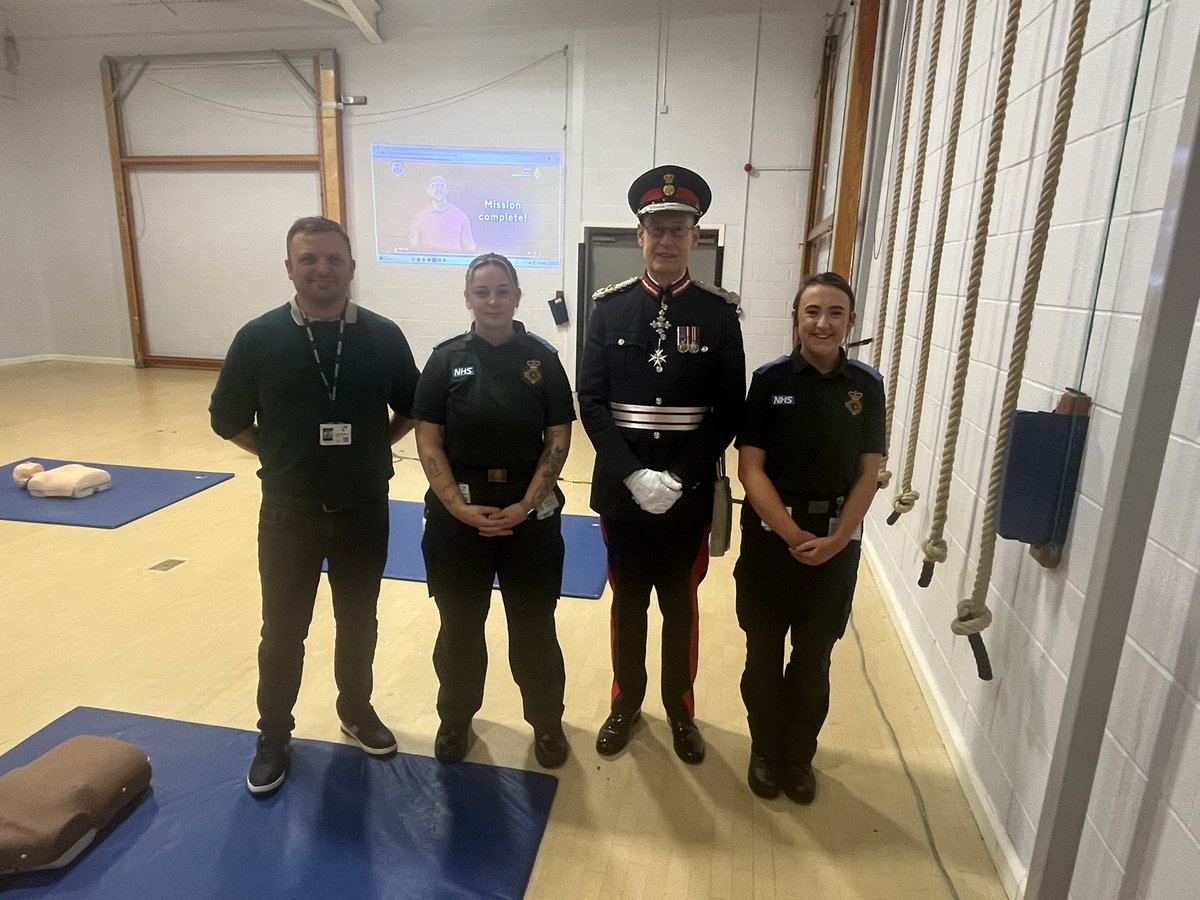 It was great to visit <a href="/lawnswoodschool/">Lawnswood School</a> to support #RestartaHeart Day. Thank you to the wonderful volunteers from <a href="/YorksAmbulance/">Yorkshire Ambulance</a> and <a href="/LeedsHospitals/">Leeds Teaching Hospitals</a> for providing training for this vital life saving skill.