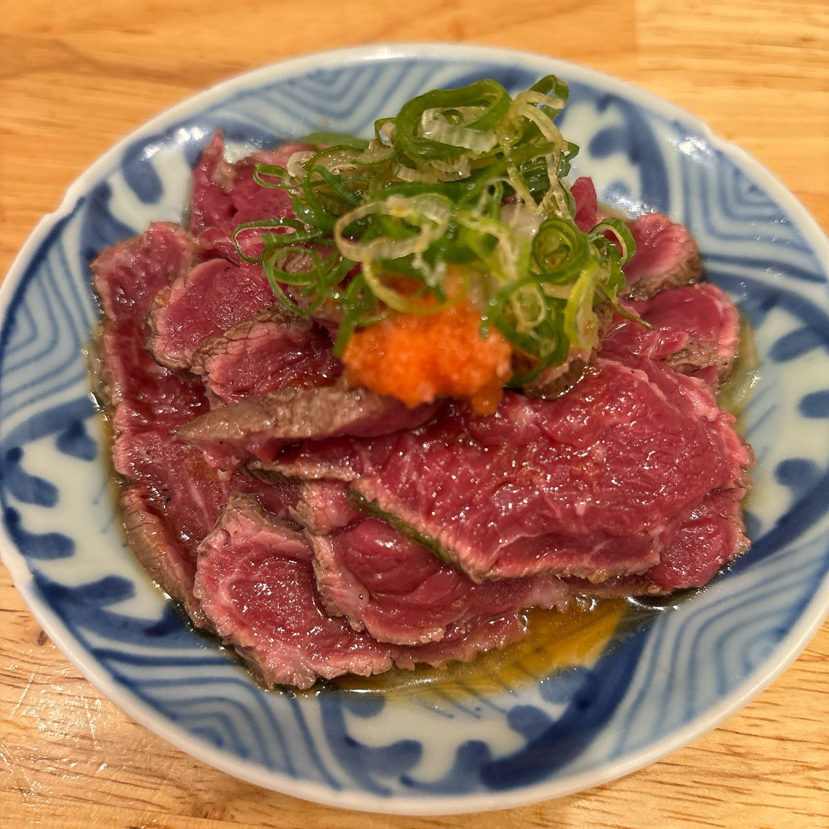 京都名物おばんざい✨
牛たたき美味い👍