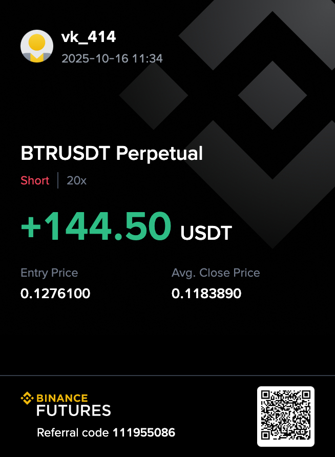 vk_414's tweet photo. When you invest in @CoinList ICO as example @BitlayerLabs you have one way to return your $ it's a Big short
I invested 1000$ price 0.2$ for token. $BTR tokens became transferable when the price was 0.09$ more than -50% and ATH ROI: 0.85x -14.6% for your invest https://t.co/FnXt74r52m