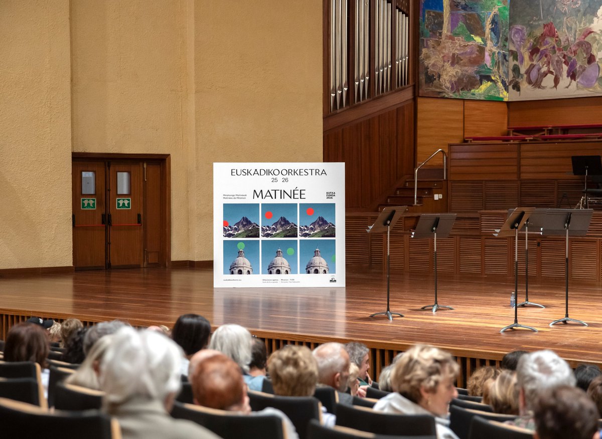 #MiramongoMatinéeak #MatinéesDeMiramon
🎺HAIZEA
📅Urria 18 Octubre
🕚11:00
🎼Rimsky-Korsakov / Thuille
🎫11€: euskadikoorkestra.eus
🙌<a href="/kutxafundazioa/">Kutxa Fundazioa</a>