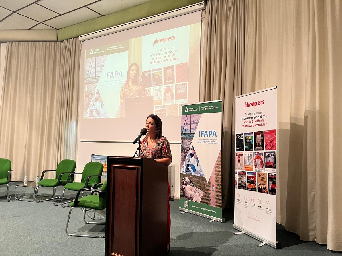 IfapaJunta's tweet photo. El #IFAPA acoge hoy en Los Palacios y Villafranca (Sevilla) la Jornada de Producción y Distribución #Hortofrutícola en el sur de España🍅

Este evento de #Interempresas reúne a 100 profesionales para abordar la situación y desafíos del sector🚜

🌐Más en: https://t.co/aSLcAVDVrl https://t.co/smlq9A6eND