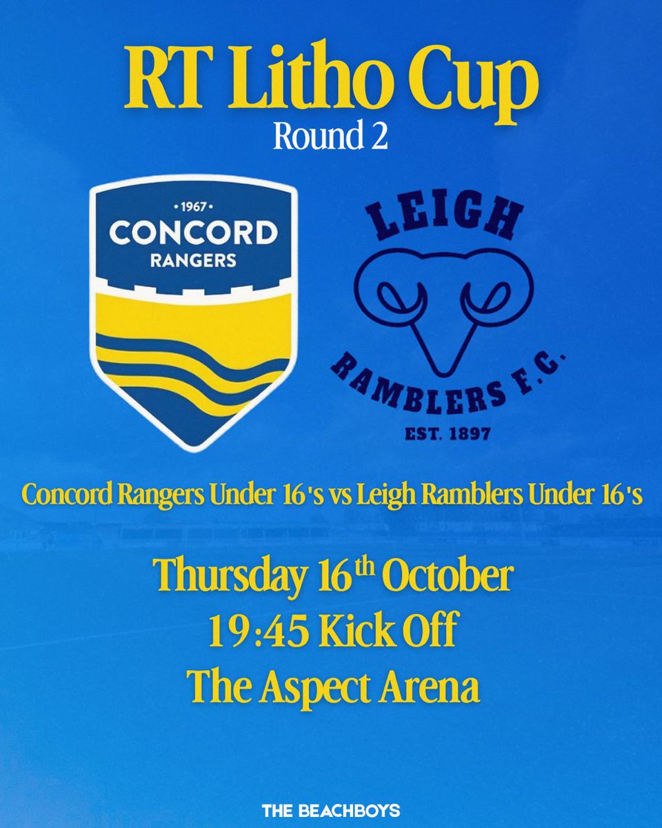 MORE YOUTH FOOTBALL TONIGHT! ⚽️

Midweek Cup - 2nd Round! 🏆

Come watch some of our future stars in action tonight! 7.45 Kick Off! 💛💙