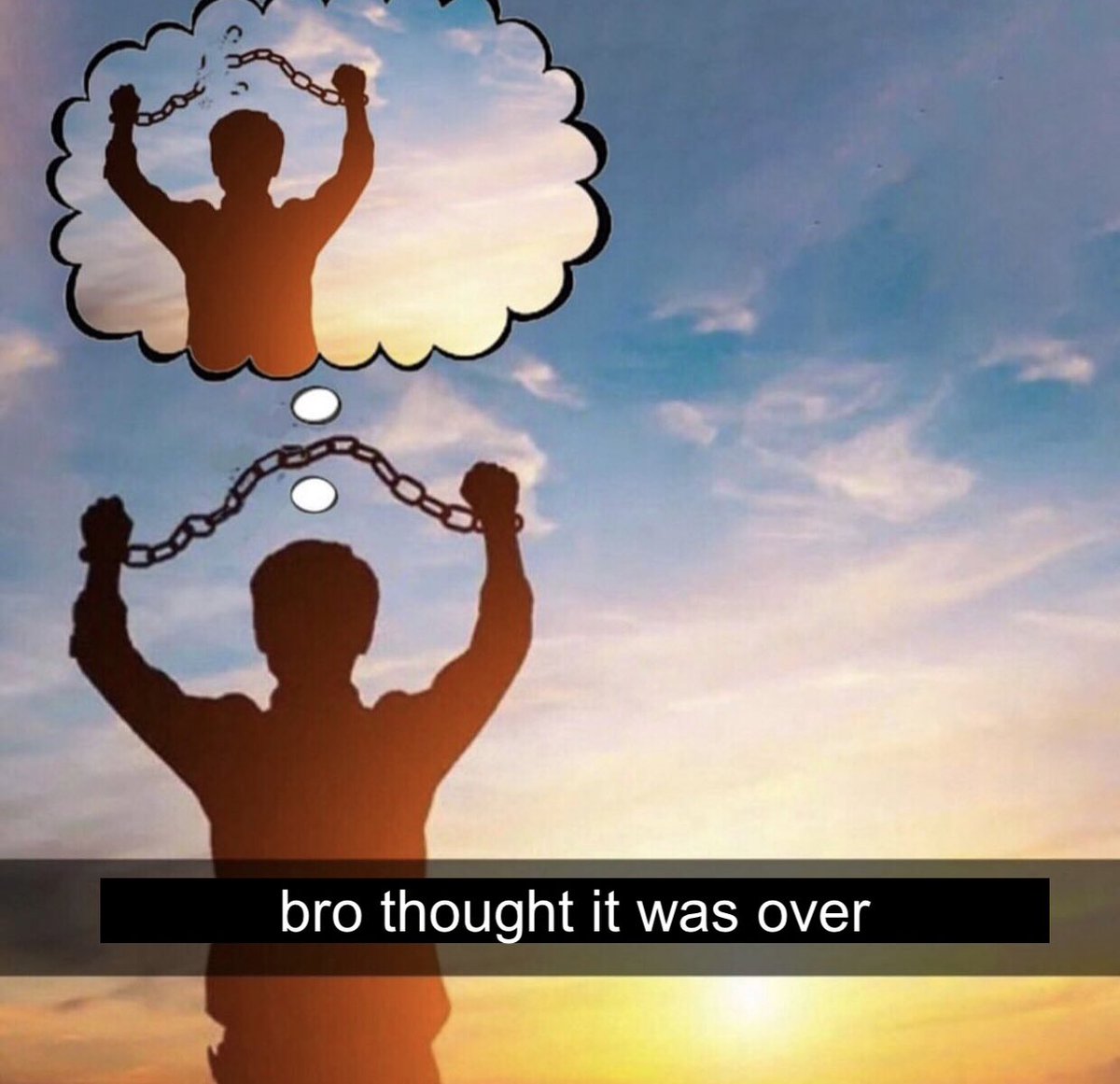 me after something nice happens to me