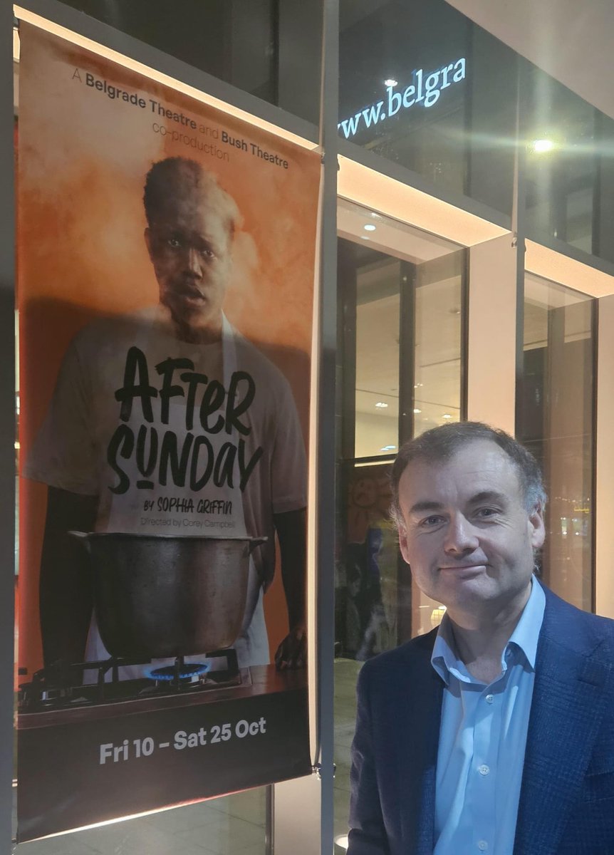 Great to see #AfterSunday <a href="/BelgradeTheatre/">Belgrade Theatre</a> last night. Set in a secure hospital, it touches of themes of mental health, loss and hope. Staged in the B2 it's a truly immersive experience. You really feel as though you've gone through something with them.