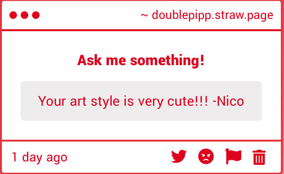 HIIII THANK YOU SO MUCH NICO!! &lt;3333